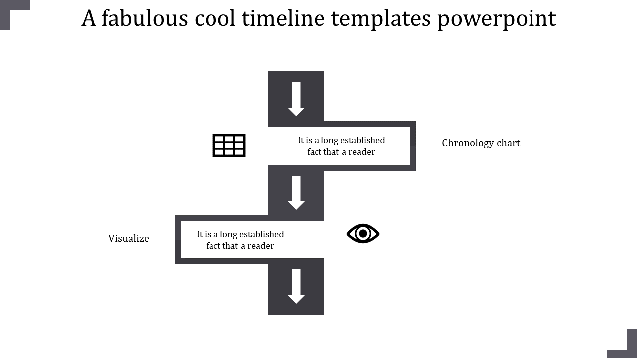 Simple Cool Timeline PowerPoint Template and Google Slides